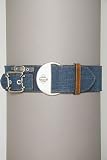 Diesel - Diesel Twiniy Denim Leather Belt