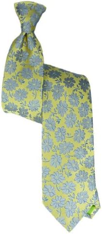 Stanley Lewis Men's Fleur Silk Tie Lemon