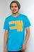 WeSC The Sage Topography Fill Tee in Hawaiian Ocean,T-shirts for Men