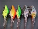 M5B Custom Shad Bass Fishing Lure-Plug-Crankbait-Deep Diver