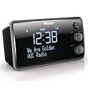 Philips AJB3552/05 DAB Clock Radio with Big LCD Display
