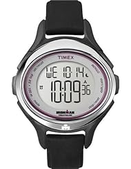 Timex Womens T5K5009J All Day 50-Lap Ironman Oval Case Silicone Strap Watch