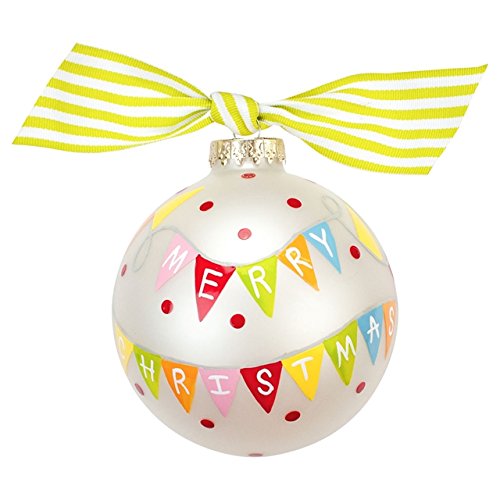 Merry Christmas Banner Ornament Merry Christmas Banner Ornament