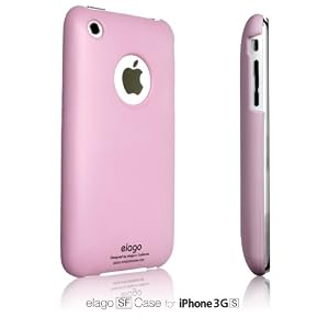 elago iPhone 3G/3GS Slim Fit Case - Pink (Made in Korea)