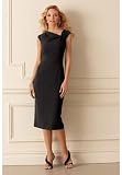 Chadwicks Asymmetric Neckline Sheath