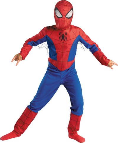  Spiderman Deluxe Costume Disguise 7-8