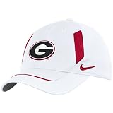 Nike Georgia Bulldogs White 2008 Coaches Adjustable Hat