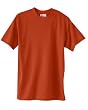 Hanes - 5.5 oz., 50/50 T-Shirt >> L,ORANGE