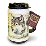 Wolf 24 oz. Thermal Mug