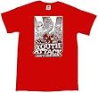 YOUTH ATTACK - Don't Look Back - Red T-shirt