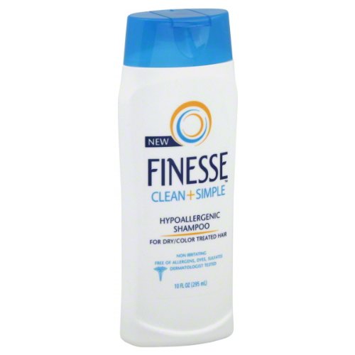 Finesse Clean & Simple Hypoallergenic Shampoo for Dry/Color Treated Hair 10 fl oz (295 ml)