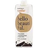 CalNaturale svelte Sustained Energy Protein Drink, Chocolate, 15.9- Ounce Aseptic Boxes (Pack of 12)