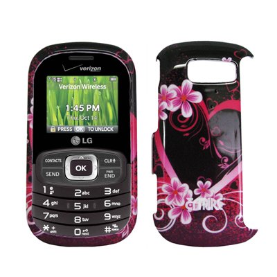 Buy EMPIRE Exotic Heart Flower Design Snap-On Cover Case for Verizon LG Octane VN530B004KU3292 Filter