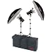 Photogenic StudioMax III AC Basic Studio Kit with 2 AKC 160 Constant-Color Monolights, Umbrellas, Stands & Case