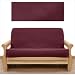 Ultra Suede Burgundy Wine Futon Cover Full 645