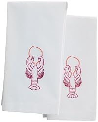 Martha Stewart Crafts Tea Towels, Lobster