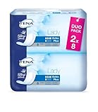 Tena Lady Extra Plus (Now Also In Duo Pack) - Duo Pack Absorbency 300ml - 16 Pieces - Pack Of 3