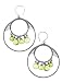 Nashelle Designs Decadent Multi Earring, Color Silver