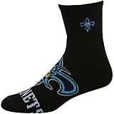 NBA New Orleans Hornets 2012 Big Logo Sock - Black