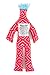 Dammit Doll - Classic Dammit Doll - Raisonnement Spatial - Dragonfruit Coral & Pink, Sky Blue Hair - Stress Relief, Gag Gift