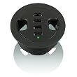 Belkin In-Desk USB Hub 3-Inch (F5U402-03IN-KIT)
