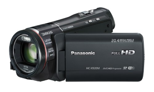 Panasonic HC-X920 3D Ready HD 3MOS Digital Camcorder with Wi-fi (black) image