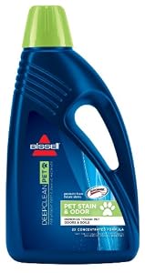 BISSELL 2X Pet Stain & Odor Full Size Machine Formula, 48 ounces, 99K57