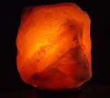 Himalayan Salt Lamp 30-40 Lbs Glacier One of a Kind Rock Salt Crystals Hand Shaped Into a Lamp That Emits Negative Ions