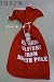 Santa Claus SACK BAG Red 24X36 Writing on Front North Pole