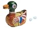 Schylling Duck Laying Eggs Tin Toy