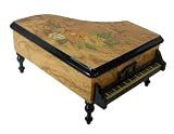 Sorrento Floral Piano Music Box by 