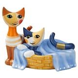 Rosina Wachtmeister Porcelain Cats Figurine - Armonia