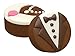 SpinningLeaf Bride & Groom Sandwich Cookie Chocolate Candy Mold