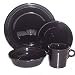 Fiesta Black 831 4 Piece Place Setting