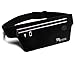 iPhone Running Belt Fanny Pack Sports Waist Pack flipbelt Fitbelt Fitness Exercise Gym Training Workout Samsung Slim (Black)