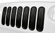 Rugged Ridge 11401.30 Black Polished Aluminum Billet Grille Insert