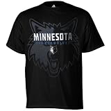 adidas Minnesota Timberwolves Primetime T-Shirt - Black