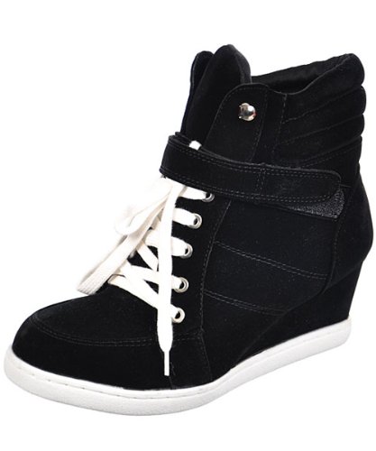 youth wedge sneakers