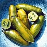Green Sausage Tomato 25 Seeds - Rich Sweet Flavor!