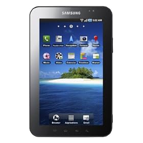 Samsung P1000 Galaxy Tab 7-inch 3G + Wi-Fi Tablet (ARM Cortex A8 1GHz, 16 GB, 7-inch TFT LCD, Bluetooth, Android 2.2) - Sim Free