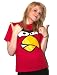 ANGRY BIRDS GIRLS T-SHIRTS! NEW! - LOOSE FIT! - RED FACE ORIGINAL! - JUNIORS ANGRY BIRDS LOOSE FIT GIRLY TEE! EXCLUSIVE!
