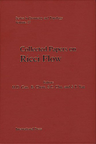 Collected Papers on Ricci Flow (Vol 37)