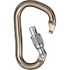 Black Diamond RockLock Screwgate Locking Carabiner: Mocha