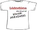 Leichtathleten sehen gut aus: Beweis; T-Shirt weiß