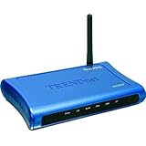 TRENDnet Wireless 3-Port Print Server TEW-P21G (Blue)