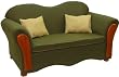 Fantasy Furniture Homey VIP Sofa, Green
