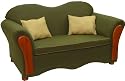 Fantasy Furniture Homey VIP Sofa, Green