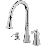 Giorgino Pull-Down Kitchen Faucet Finish: Brushed Nickel