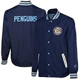 Pittsburgh Penguins Mitchell and Ness Pep Talk Full Button Jacket - Large