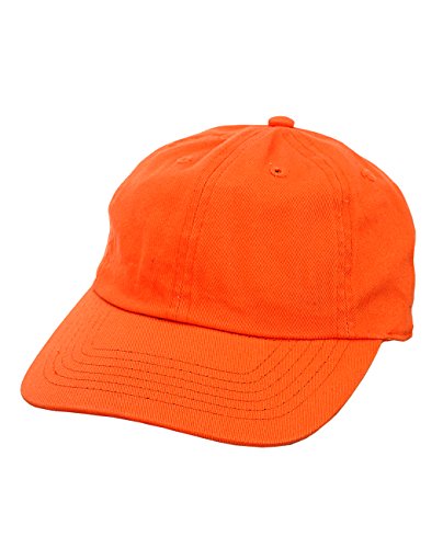 Nyfashion101 (TM) Unisex Adjustable 6-Panel Low-Profile Baseball Cap LOW100 (Burnt Orange)